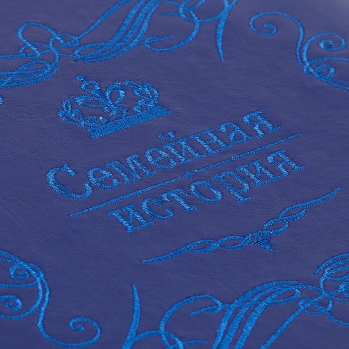 Фотоальбом в подарочной коробке "Семейная история", экокожа, 20 магнитных листов