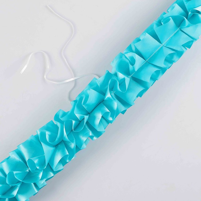 Набор на авто "№8": сердца на крышу/ "V"лента на капот 3 м/4 банта на ручки, тиффани