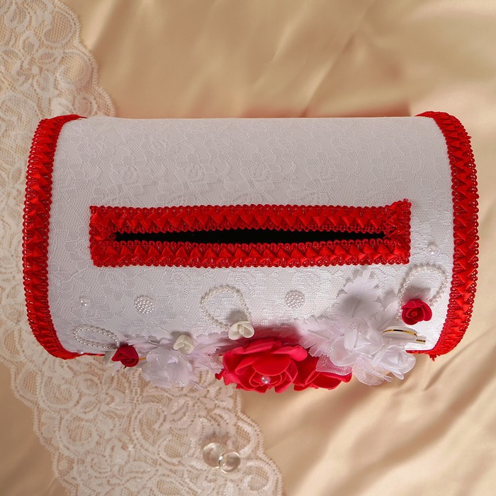 Семейный банк "Элит", малый, открывающийся, красный