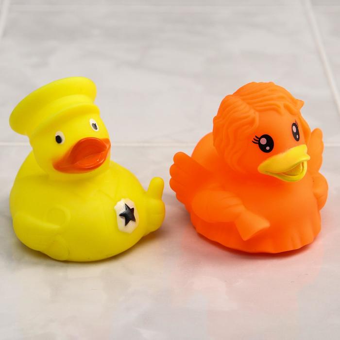 Набор игрушек для ванны «Утки 2», 2 шт.