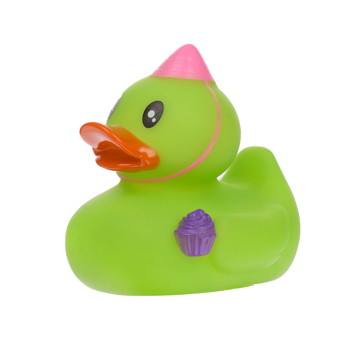 Игрушка для ванны «Утка в колпаке»