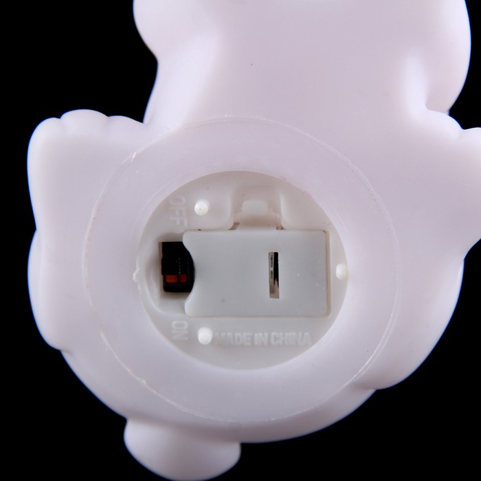 Ночник пластик "Ручной Зайка" 1 диод 13х7,5х9,5