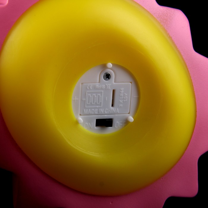 Ночник пластик "Яркое Солнышко" 1 диод 15,5х6х12