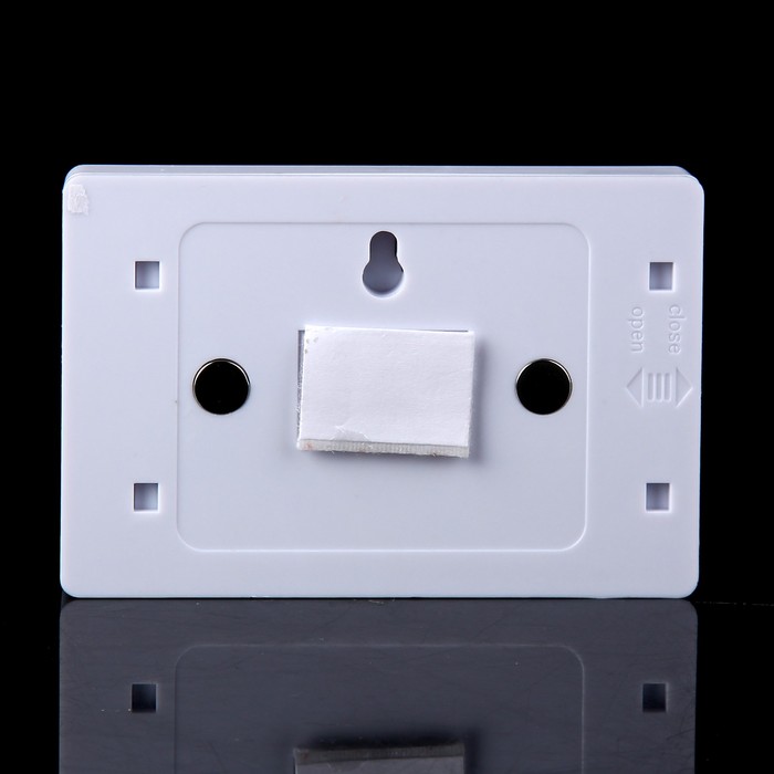 Ночник пластик "Мега включатель" LED 3ААА 11,5х2,5х7,5