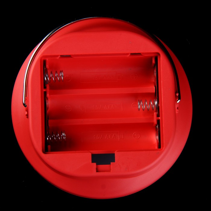 Ночник пластик 3 режима "Летающая тарелка" 6 диодов 3ААА МИКС 9х4х4