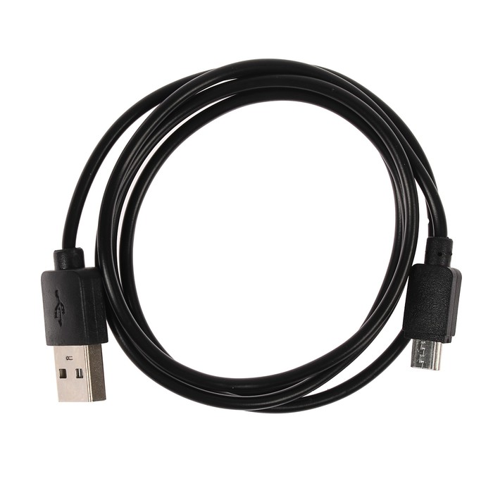 Провод для зарядки и передачи данных GAL 2604BK, USB - micro USB, 1 метр, черный