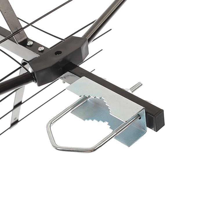 Антенна GAL AN-830a "Супер-дачник", наружная, активная, 25 дБ, DVB-T, DVB-T2, черная