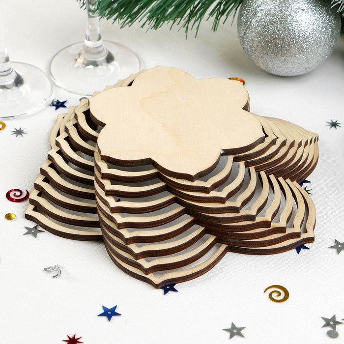 Сухарница «Свинки», гжель, 19×19×4 см