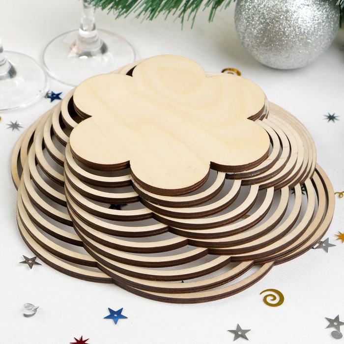 Сухарница «Хрюши за столом», 19,5×19,5×4 см