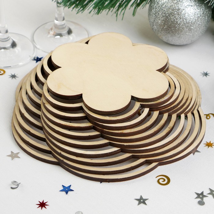 Сухарница «Свинки в пионах», 19,5×19,5×4 см