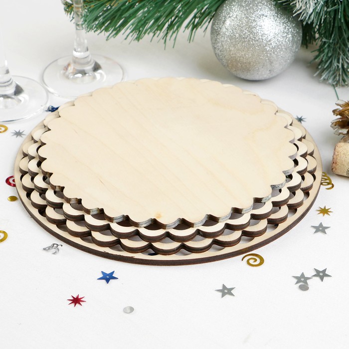 Поднос «Хрюши за столом», D = 20,8 см