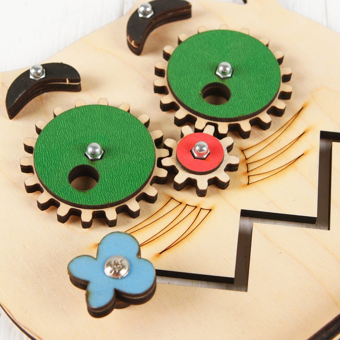 Развивающая доска Бизиборд "Бизи-Кот"