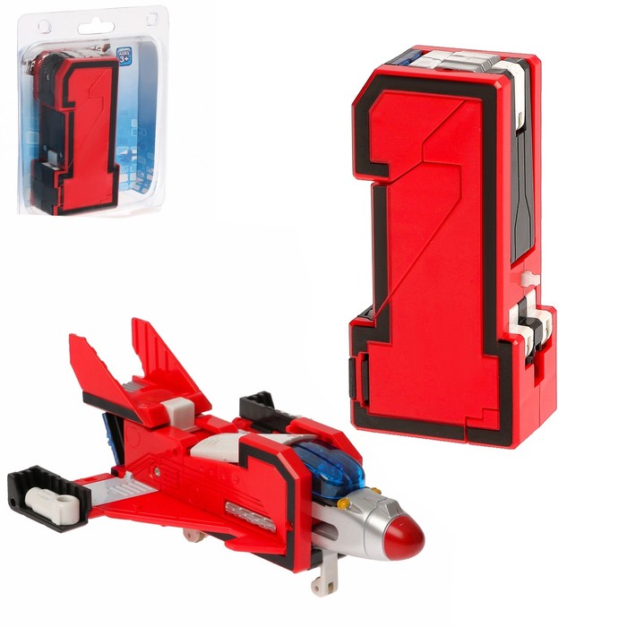 Робот-трансформер «Робоцифра 1», световые и звуковые эффекты