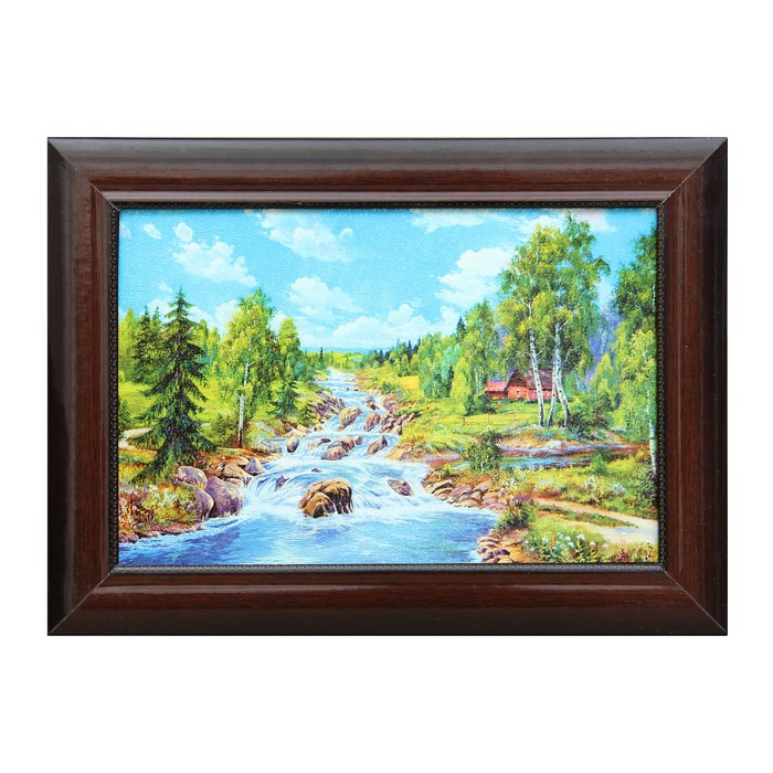 Картина "Течение" 27*37 см