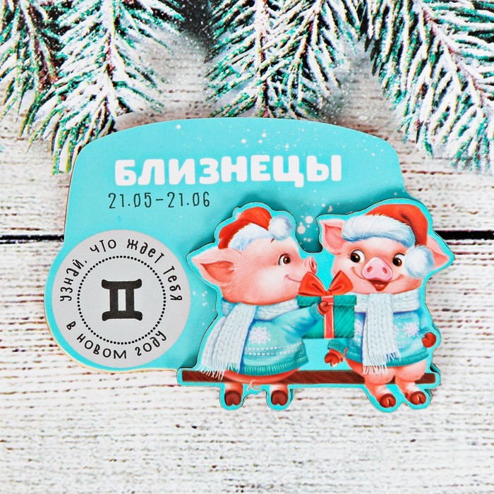 Магнит-гороскоп "Близнецы"