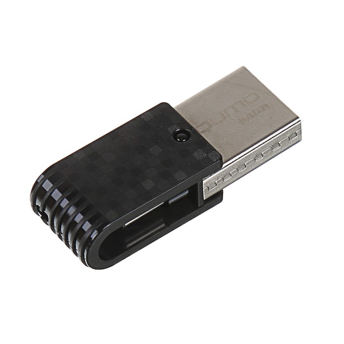 Флешка USB OTG Qumo Hybrid 2 64 Гб, USB 3.0 Уценка
