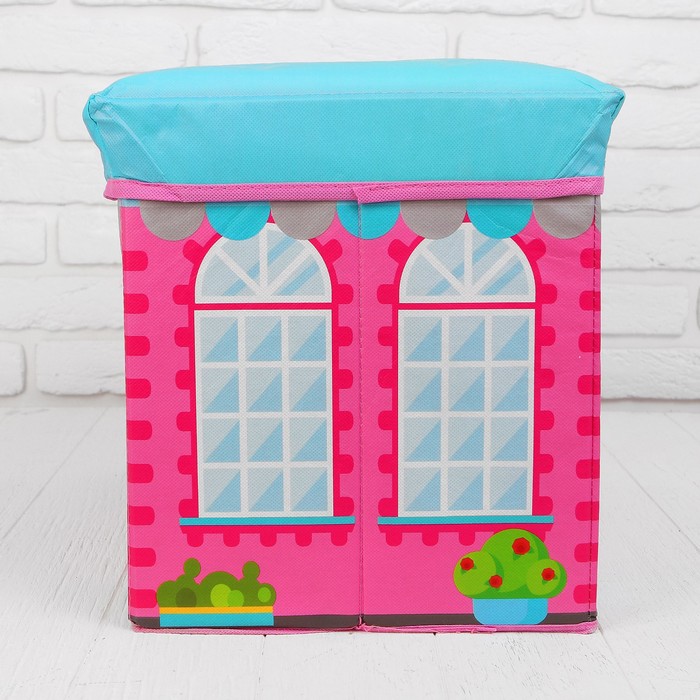 Корзина Летнее кафе, 48*30*30 см, пакет