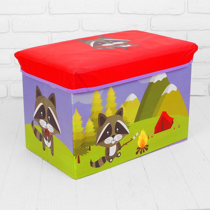 Корзина Енотик, 48*30*30 см, пакет