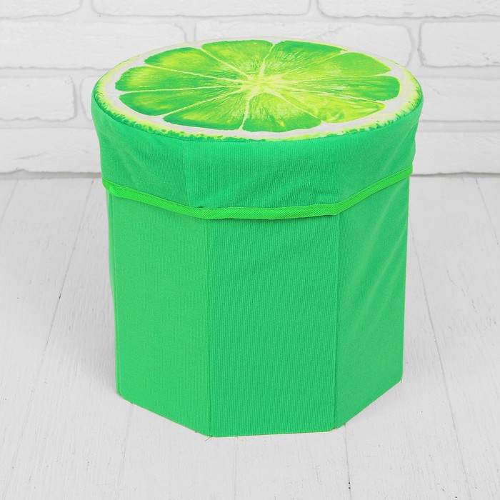 Корзина Сочный Лайм, 28*28*30 см, пакет