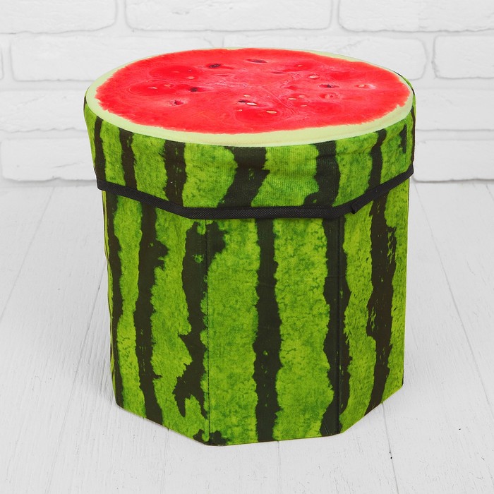 Корзина Сладкий Арбуз, 28*28*30 см, пакет