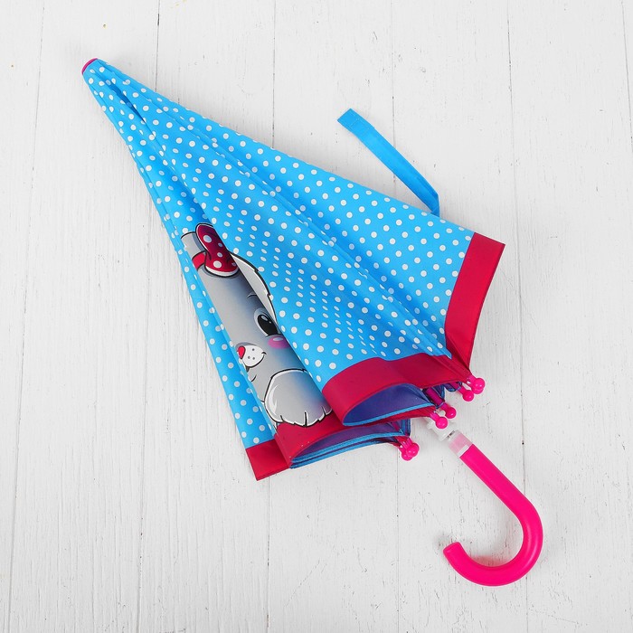 Зонт детский Зайка 41см. 53575