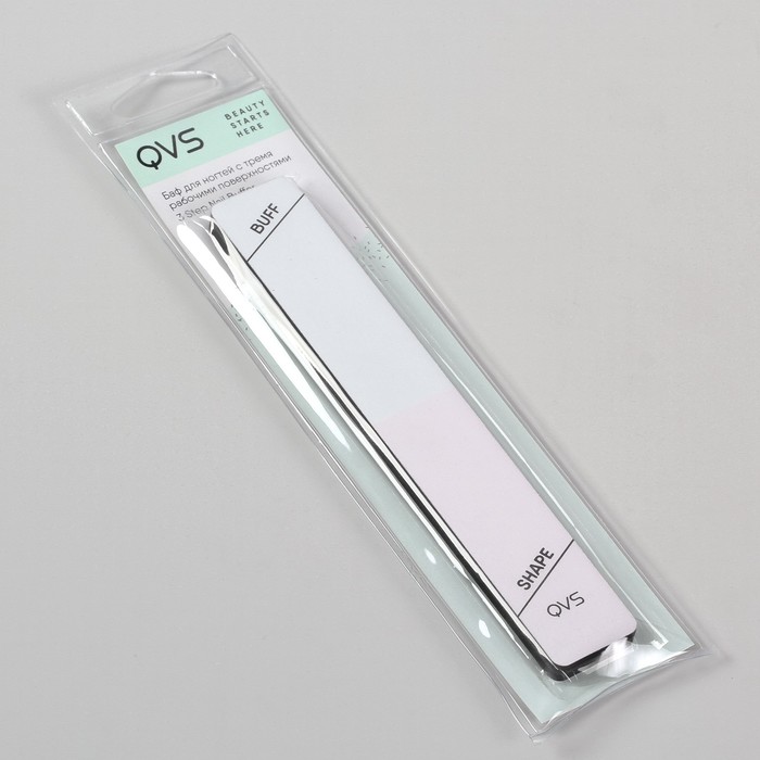 Баф полировочный, трёхсторонний, цвет белый