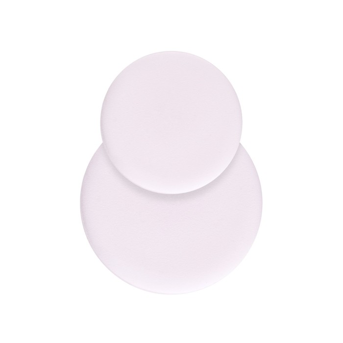 Спонж для макияжа, двусторонний, 2шт