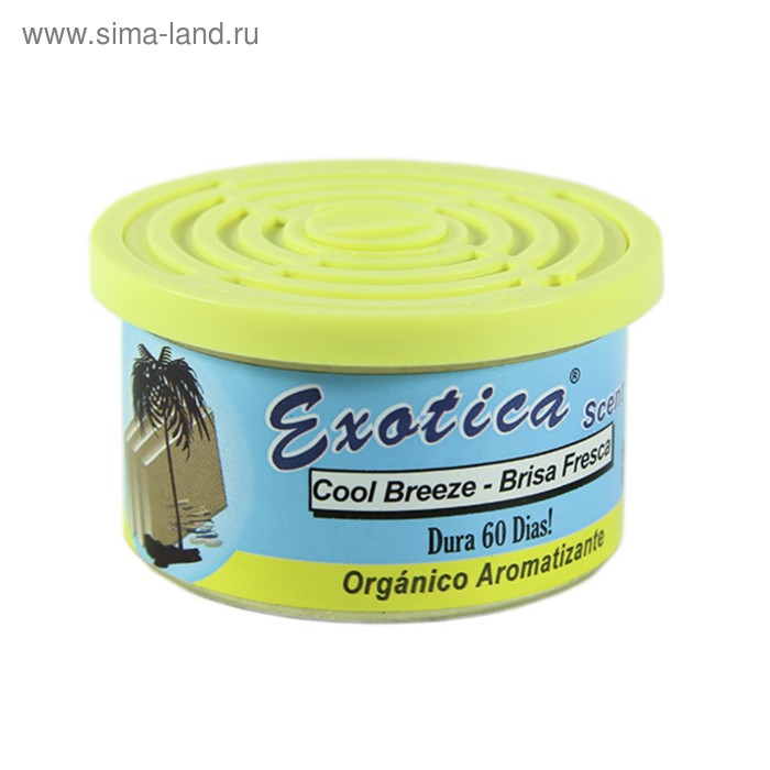 Ароматизатор органический EXOTICA Scent Organic,Cool breeze