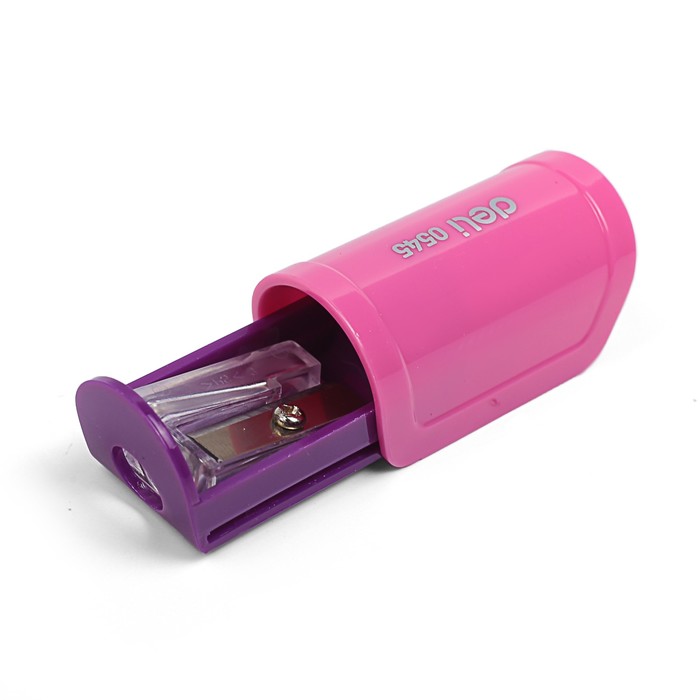 Точилка Неон Deli E0545, микс