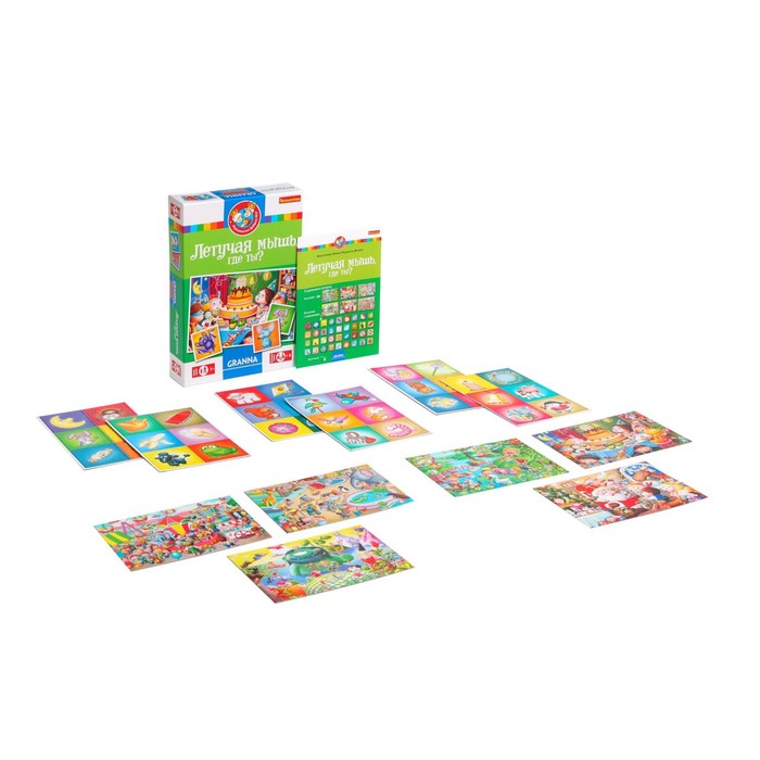 Настольная игра "Bondibon. Летучая мышь, где ты?"