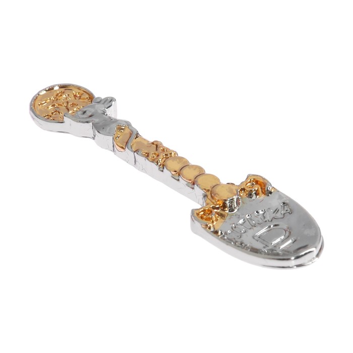 Ложка-загребушка двухцветная "Денежная мышка"