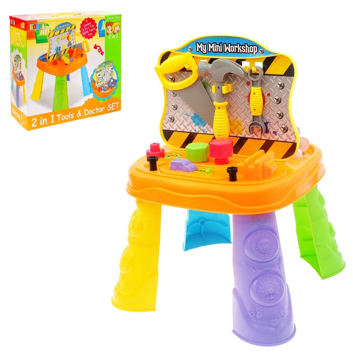 Столик для игры 2 в 1 (столяр-доктор) 103096