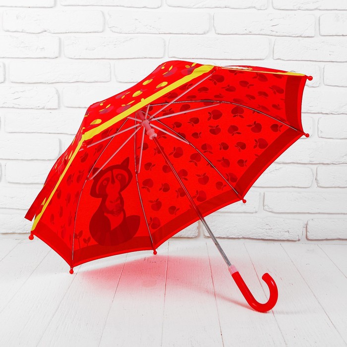 Зонт детский 41см c окошком Apple forest, коллекция Cherry 53595