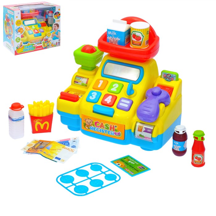 Игровой набор "Касса-1" с аксессуарами