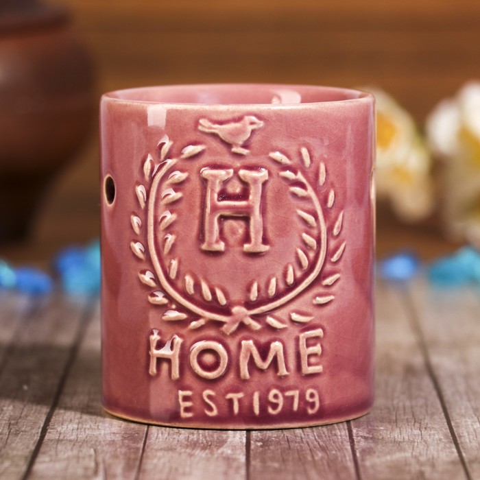 Аромалампа керамика "Home" МИКС 8,6х7,5х7,5 см
