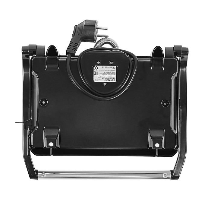 Гриль электрический Endever Grillmaster 115, 1500 Вт, антипригарное покрытие, серебристый