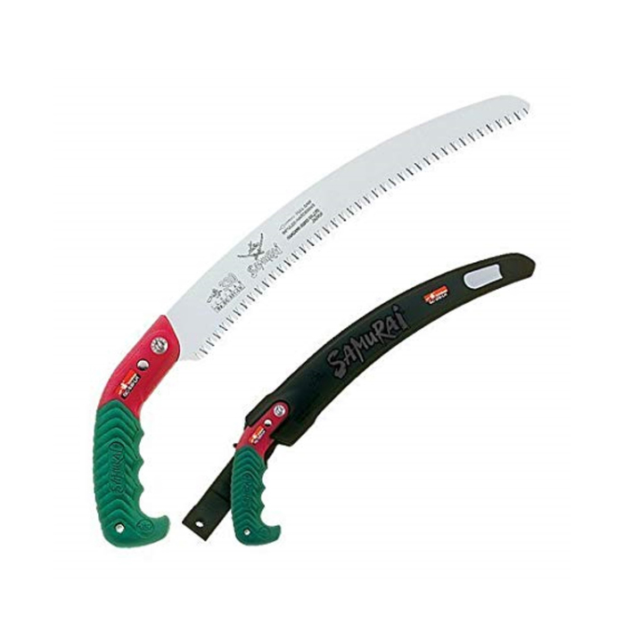 Ножовка, изогнутым полотном, L=180мм/4мм/1.2мм, в чехле, с поясным креплением