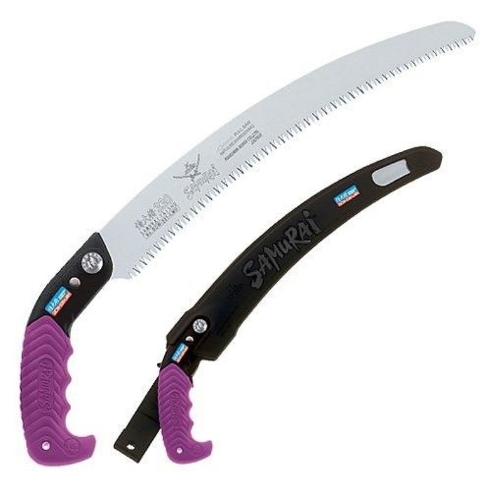 Ножовка, изогнутым полотном, L=270мм и переменным шагом 3/3,5/4мм, в чехле, с поясным креплением