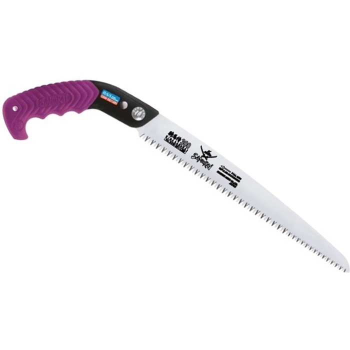 Ножовка, прямым полотном, L=270мм и переменным шагом 3/3,5/4мм, в чехле, с поясным креплением 373