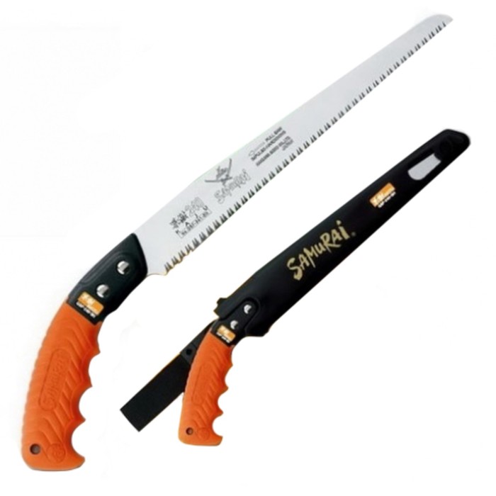 Ножовка, изогнутым полотном , L=340мм, шаг 2,5мм, в чехле, с поясным креплением