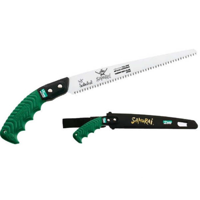 Ножовка, изогнутым полотном , L=240мм, шаг 1,7мм, в чехле, с поясным креплением