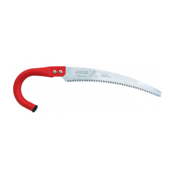 Ножовка, изогнутым полотном , L=300мм/4мм, с ручкой для удлинителя и крюким с отв. Для фиксации на в