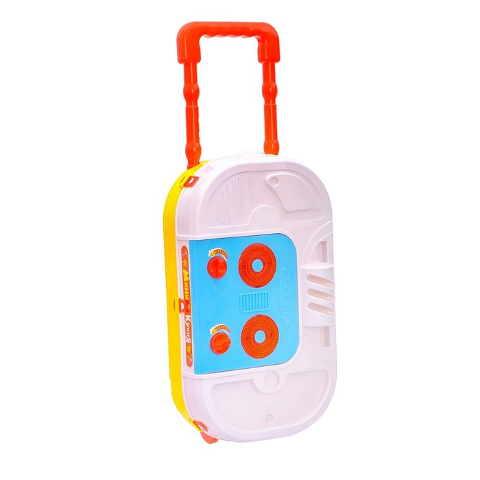 Игровой модуль кухня «Голубая мечта» с аксессуарами, складывается в чемодан, световые и звуковые эффекты