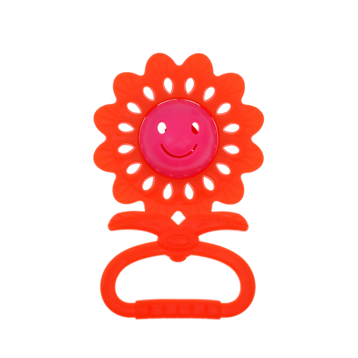 Погремушка «Цветочек», цвета МИКС