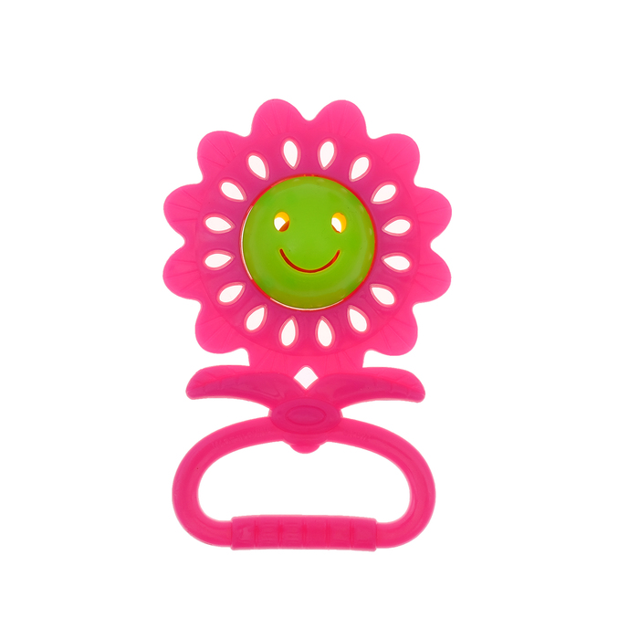 Погремушка «Цветочек», цвета МИКС