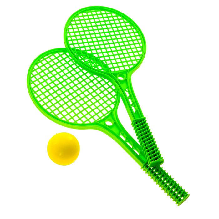 Теннис с резиновым мячиком, МИКС