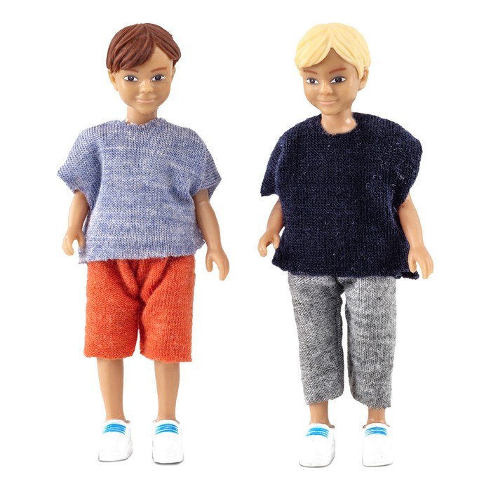 Кукла для домика "Два мальчика"