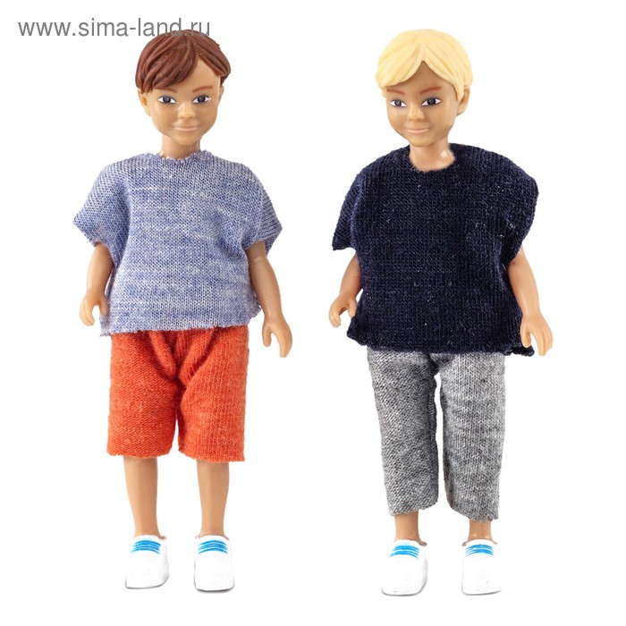 фото Кукла для домика «два мальчика» lundby