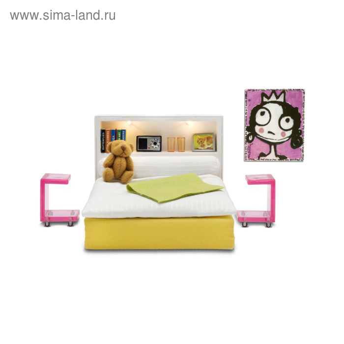 Мебель для кукольного домика Стокгольм «Спальня» цена и фото
