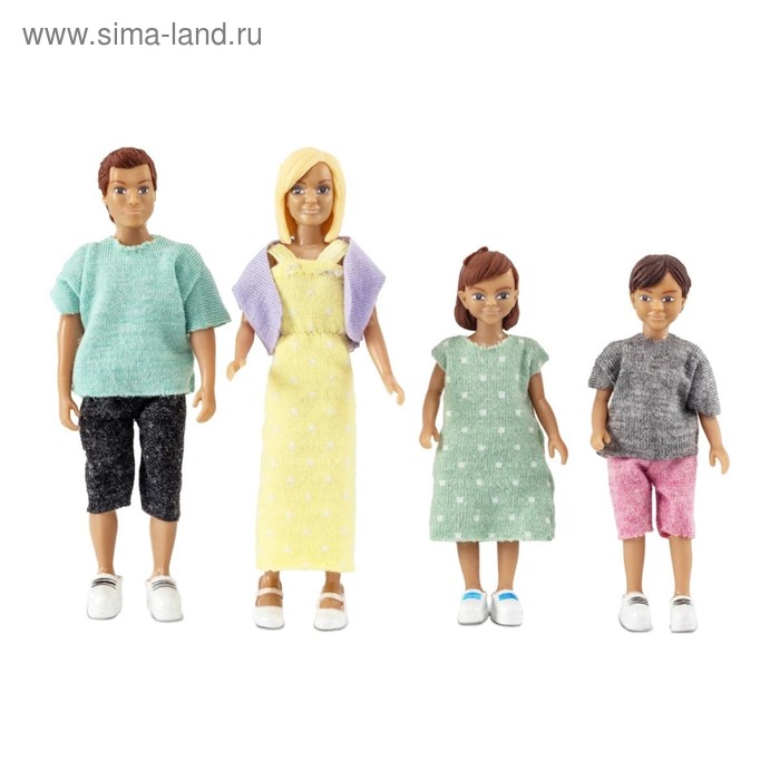 Набор кукол для домика «Классическая семья»